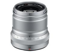 Fujifilm XF 50mm F2 R WR Fujinon Plateado Objetivo Mirrorless AF