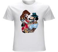 Fujiko Jigen Lupin 3 Rid of Him Manga Anime Men's T Shirt Unisex tee White 3XL
