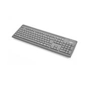 Fujitsu KB410 USB QWERTY Inglés Negro - Teclados (estándar, con Alambre, USB, QWERTY, Negro)