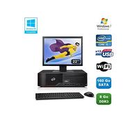 Fujitsu Lote PC Esprimo E700 E90 + SFF i5 3.1GHz 8Go 160Go Grabador WiFi W7+ 22" (Reenvasado)