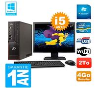 Fujitsu PC Esprimo C720 SFF - Ordenador de sobremesa (27 pulgadas, Core I5-4570, 4 GB, 2 entradas Wi-Fi, W7)