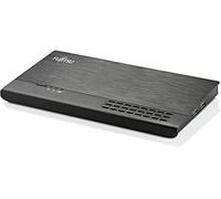 Fujitsu PR09 Port Replicator USB-C 2 x DP GigE 120 W USB 3.0 Docking Station (con cable) Type-C 10, 100, 1000 Mbit/S Fuente de alimentación CC 100-240 Negro
