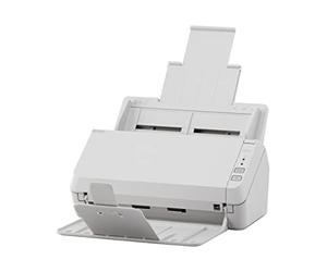 Fujitsu SP-1120N - Escáner de imagen de documentos dúplex, color blanco