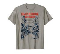 Fujiyoshida Japan Street - Anime Mount Fuji Camiseta
