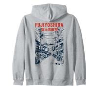 Fujiyoshida Japan Street - Anime Mount Fuji Sudadera con Capucha