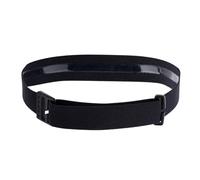 Fukaisu 1uds Correa Elástica de Repuesto para Faros Delanteros, de Nailon Ajustable 2,5cm Ancho Compatible con Black Diamond, Petzl, Princeton Tec y Fenix (Negra)