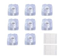 Fukaisu 8uds Base de Refrigeración para CalDigit TS4, TS5 Plus TS3 Plus Thunderbolt Dock, Antiarañazos Elevación Antideslizante Adhesiva Almohadillas Soporte Elevadores Accesorios para Disipar Calor