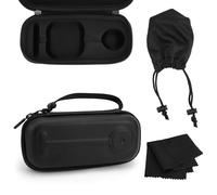 Fukaisu Bolsa Almacenamiento para Switch 2 Cámara, Bolsa Almacenamiento Transporte Impermeable con Funda Antipolvo Paño Limpieza Práctico Accesorio Protección para Switch 2 Cámara