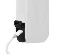 Fukaisu Funda Protectora Carga USB para Insta360 X5 Air All-Weather, Cubierta de Puerto Carga Silicona Plástica Impermeable Accesorios de Cámara Negros