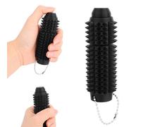 Fukaisu Juguete Antiestrés de Bolsillo, 3 en 1 Rodillo con Pinchos Portátil Llavero con Botón Pulsador Juguete Sensorial Aliviar el Estrés y la Ansiedad Adultos Niños