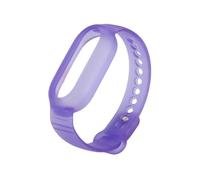 Fukaisu Pulsera Ajustable, Compatible con PLAUD Notepin AI Grabadora Voz Carcasa TPU Sola Pieza Correa Deportiva de Repuesto con Ajuste Seguro Accesorio Duradero (Morado)