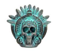 Fukaisu Silbato de La Muerte Azteca, Más de 125 Decibeles Potencia Auténtico Sonido Humano Silbato La Muerte Mexicano con Gritos Reales para Bromas En Festivales Mexicanos Halloween