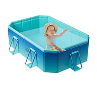 Fukamou Piscina Plegable para Niños y Mascotas - Al Aire Libre, para Perros, Patio Trasero, Bañera
