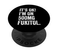 Fukitol Humor Adultos Frases Divertidas Mujer Hombre PopSockets PopGrip Adhesivo