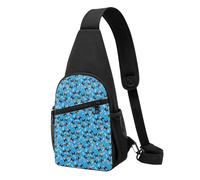 FUkker Bolso bandolera, bolso cruzado en el pecho, bolso en diagonal para viajes, senderismo, pecho, mochila, cinturón, unisex,Perro Boston Terrier Amante Perros retro divertidos