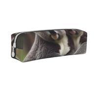 FUkker Estuche para lápices, Estuche de Cuero para lápices, Estuche para lápices, Organizador de papelería, Estuche para lápices, Lindo Estampado de Oso Koala