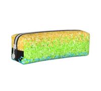 FUkker Estuche para lápices, Estuche de Cuero para lápices, Estuche para lápices, Organizador de papelería, Estuche para lápices, LGBT Gilter Arco Iris Gay