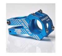 FukkeR Potencia Bicicleta Montaña Corto 45mm Potencias MTB De Aluminio 0 Grados Vástago De Manillar De Bicicletas Carretera 1-1/4'' For BMX XC Am FR DH (Color : Blauw, Size : 45mm)