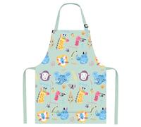 FUKPO Delantal Niño Niña, Delantal Infantil Pintura Cocina Delantales para Niños Personalizado(de 2 a 6 Años)