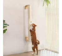 FUKUMARU Poste rascador para Gatos de Pared, rascador de 71 cm para Montaje en Pared, rascador de Pared Estable de sisal