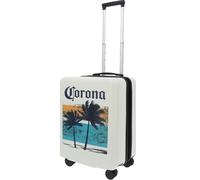 FUL Corona - Equipaje de mano de 22.5 pulgadas, maleta rígida con ruedas giratorias, color blanco, Blanco, 57 cm, Ful Corona - Equipaje de mano de 22.5 pulgadas, maleta rígida con ruedas giratorias