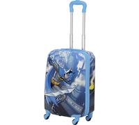FUL Maleta con ruedas unisex de DC Comics Batman de 21 pulgadas, maleta rígida con ruedas, Azul, 53 cm, DC Comics Batman 21 pulgadas Equipaje rodante para niños, maleta rígida con ruedas