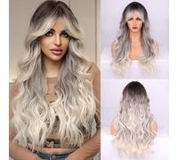 Fulang Hair Pelucas Largas para Mujeres Cabello Sintético Peluca Resistente al Calor para Uso Diario Fiesta Cosplay