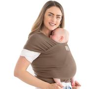 Fular portabebés - Fular portabebés elástico todo en 1 - Portabebés lateral - Mochila Portabebés - Fular para bebés - Fular portabebés manos libres - El mejor regalo de Baby Shower (Saddle Brown)