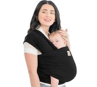 Fular portabebés - Fular portabebés elástico todo en 1 - Portabebés lateral - Mochila Portabebés - Fular para bebés - Fular portabebés manos libres - El mejor regalo de Baby Shower (Trendy Black)