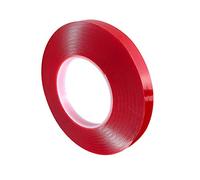 FULARR® 10M X 15MM Premium Transparente Acrílica Espuma Montaje Cinta, Ultra Fuerte Doble Cara Adhesiva Cinta Rollo, Impermeable & Resistente Calor, para Interiores y Exteriores (Espesor 1mm)