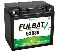 FULBAT - Batería de moto FULBAT GEL 53030 (F60-N30L-A) 12 V 31,6 AH 300 A