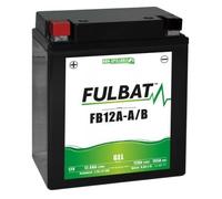 Fulbat Batería de moto Fulbat GEL FB12A-A/B (12N12A-4A-1) / YB12A-A 12 V 12,6 Ah 155 A