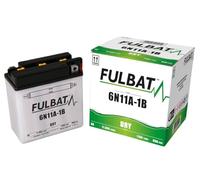 Fulbat - Batería moto 6N11A-1B 6V 11Ah - Batería(s)