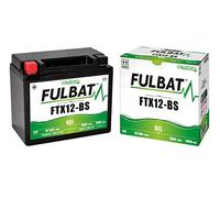 Fulbat - Batería Moto Gel YTX12-BS / FTX12-BS 12V 10Ah