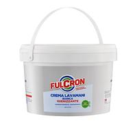FULCRON 8205 Crema lavamanos Fluida Higienizante 4 L, suave para las manos | Crema lavamanos con poder limpiador y desengrasante, ideal también para eliminar la suciedad difícil, uso industrial, blanco
