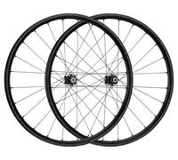 Fulcrum Juego de ruedas Rapid Red 3 Disc Center Lock 28" negro 28" set (RD 12x100 + RT 12x142) Shimano