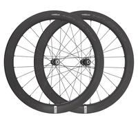 Fulcrum Juego de ruedas Speed 57 Disc Center Lock Carbon negro 28" set (RD 12x100 + RT 12x142) Shimano