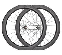 Fulcrum Juego de ruedas Wind 57 Disc Center Lock Carbon negro juego de 28" (RD 12x100 + RT 12x142) Campa N3W