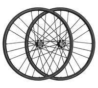 Fulcrum Juego ruedas Racing Zero Carbon Competizione DB C19 Disc Center Lock negro 28" set (RD 12x100 + RT 12x142) Campa