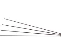 Fulcrum Racing Quattro / Quattro LG radios de repuesto modelo 2013-2016 negro rueda trasera derecha