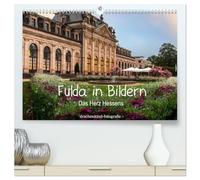 Fulda in Bildern - Das Herz Hessens (hochwertiger Premium Wandkalender 2026 DIN A2 quer), Kunstdruck in Hochglanz: Einblicke in die Barocke Altstadt von Fulda
