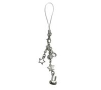 FULEIZI Cadena de cuentas vibrante, llamativa, llavero decorativo para teléfono celular, adecuado para varias ocasiones, talla única, Resina Acrílico, No es una piedra preciosa