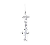 FULEIZI Colorida cadena de teléfono de dopamina con colgante de teléfono con diseño de estrella, joyería de corazón, cadena de teléfono para teléfono, talla única, Resina Acrílico, No es una piedra