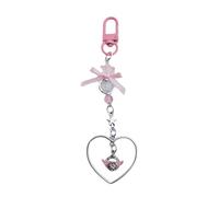 FULEIZI Colorida cadena de teléfono de dopamina con colgante de teléfono con diseño de estrella, joyería de corazón, cadena de teléfono para teléfono, talla única, Resina Acrílico, No es una piedra