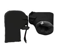 Fulenyi 1 Par Guantes Manillar para Moto Manoplas Manillar Motocicleta Impermeables Invierno Cálido para La Mayoría Manijas Motocicletas Y Scooters