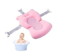 Fulenyi Baño Recién Nacido | Alfombra Plegable Ajustable | Esenciales para Recién Nacidos con Hebillas y 3 Cinturones de Seguridad para Viajar Casa