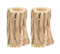 Fulenyi Golosinas masticables de conejo, juguetes masticables de madera para conejo, palitos de papaya natural, juguetes para el cuidado de los dientes de conejo, chinchilla, hámster, ardilla, jerbos,