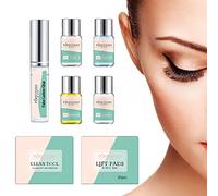 Fulenyi Lash Perm Kit - Juego profesional de pestañas | Herramienta para lifting de pestañas Kit de alisado de pestañas Deja que tus ojos tengan un aspecto más grande y dura casi 90 días para uso doméstico en el salón