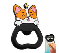 Fulenyi Lindo abridor de Botellas, Abrebotellas Lucky Animal, Lindo imán abridor de Botellas de Gato, abridor de Botellas con imán para refrigerador para Barman de Cerveza, Forma Divertida y Linda,