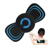 Fulenyi Mini cojín de masaje | Masajeador de pecho eléctrico inalámbrico para hombro | Mini dispositivo de fitness de masaje con cierre EMS recargable inalámbrico de 6 modos para piernas